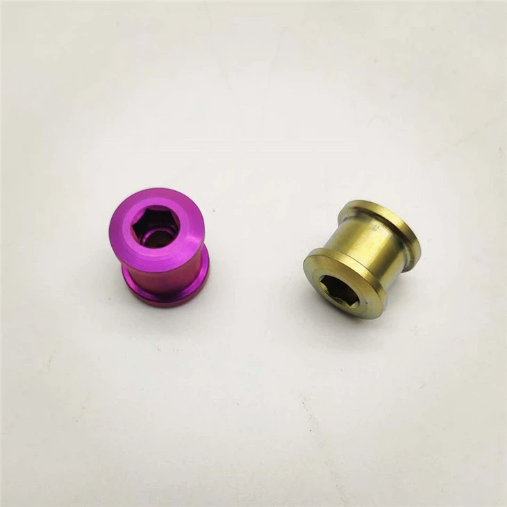 Titanium Chainring Bolt And Nut For Bike